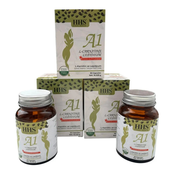 HHS A1 L-Carnitine & Lepidium - Cure minceur (30 gélules)