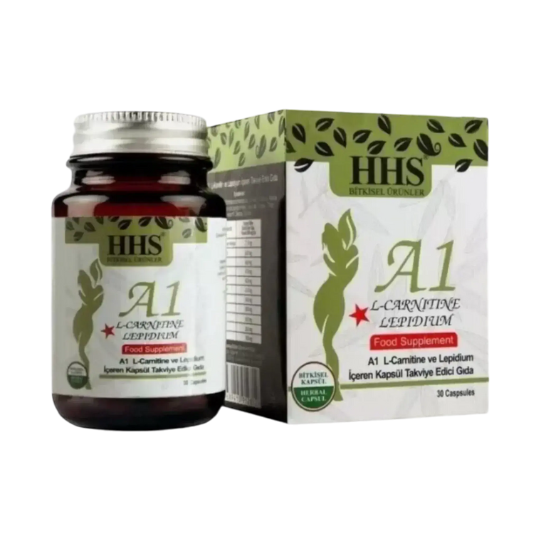 HHS A1 L-Carnitine & Lepidium - Cure minceur (30 gélules)